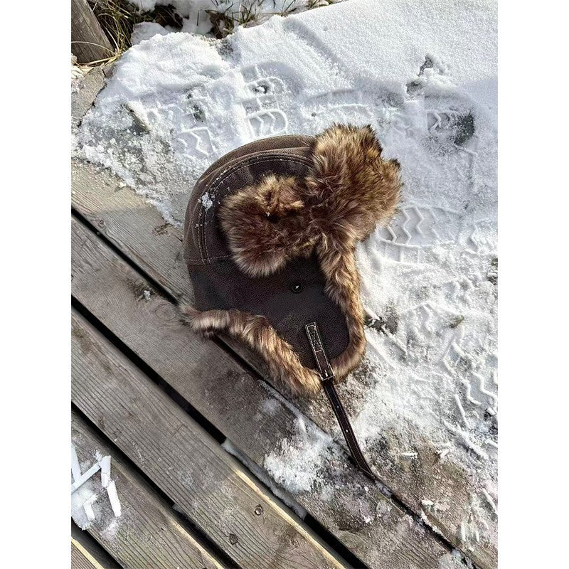 EME Warm and Cold Ear Protection Bucket Hat