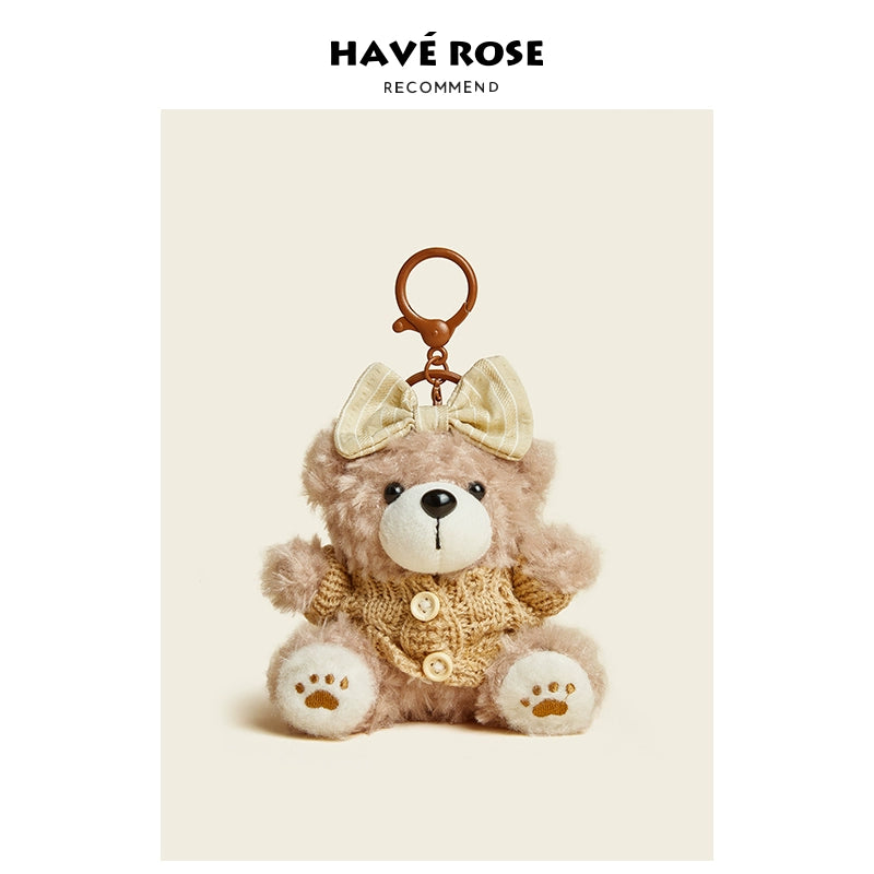 HAVEROSE Baked Bear Bag Pendant