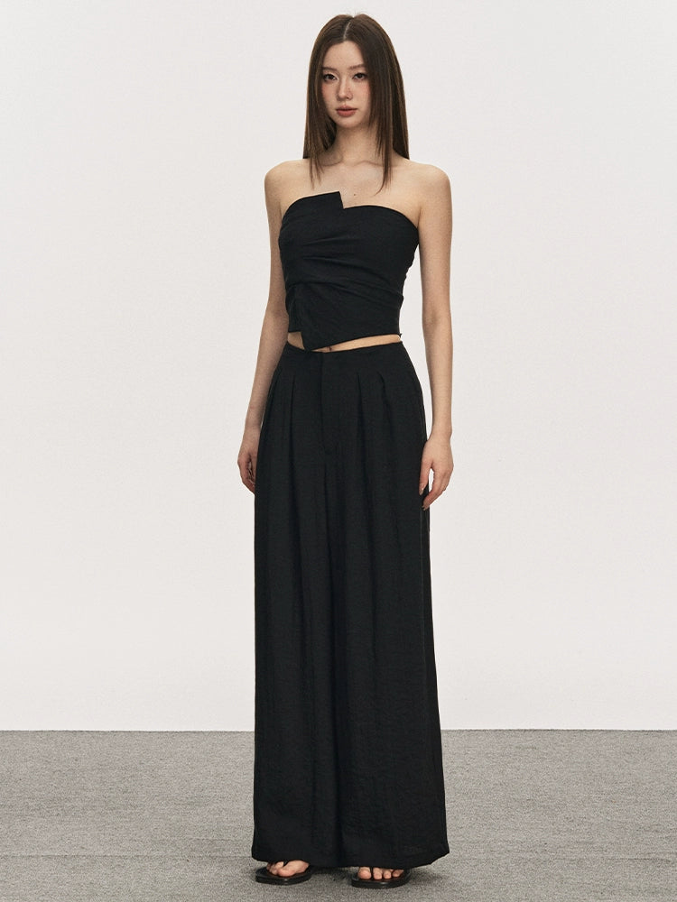 Anna Aneae Tencel Linen Light Luxury Dress Set