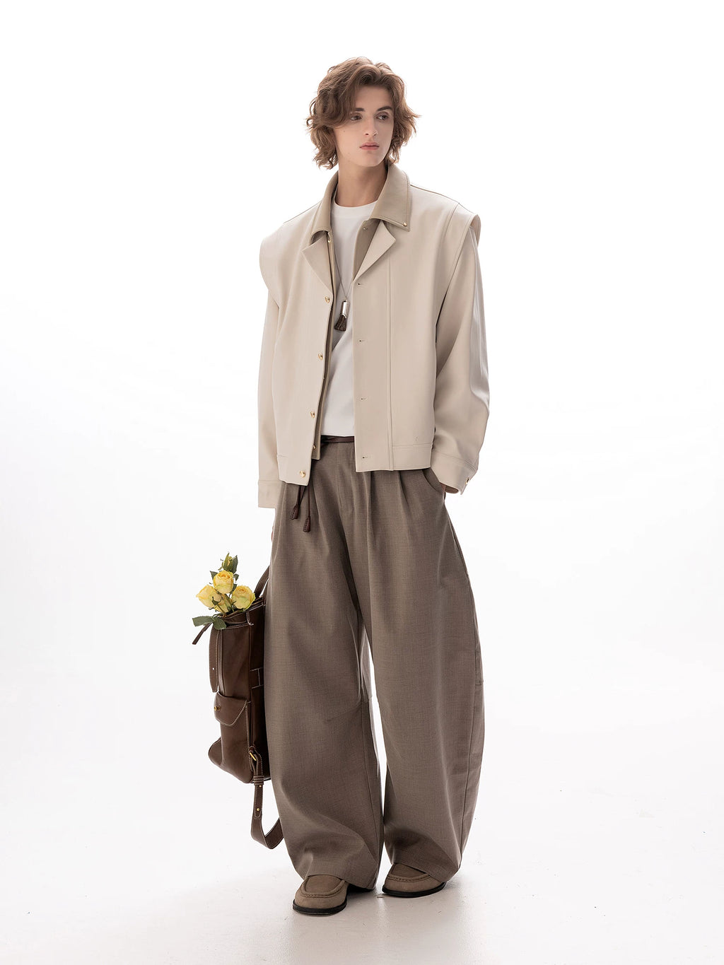 CHOR Retro Stiff Lapel Jacket