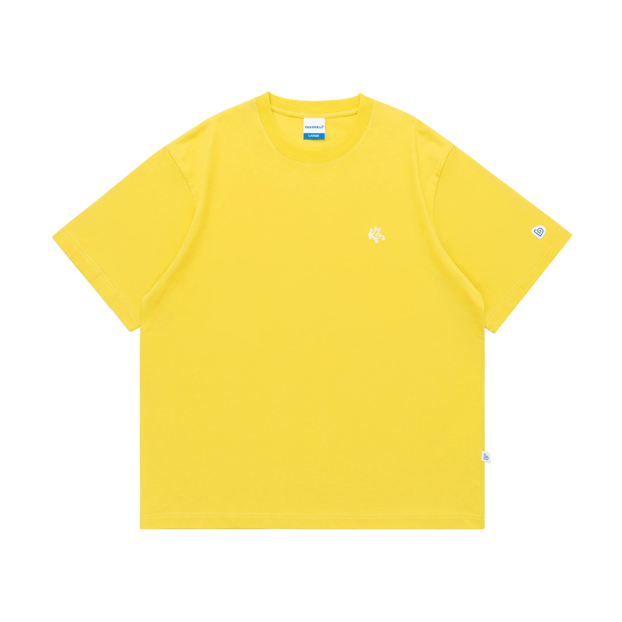 BENT IDEA Embroidery Loose and Versatile Tee