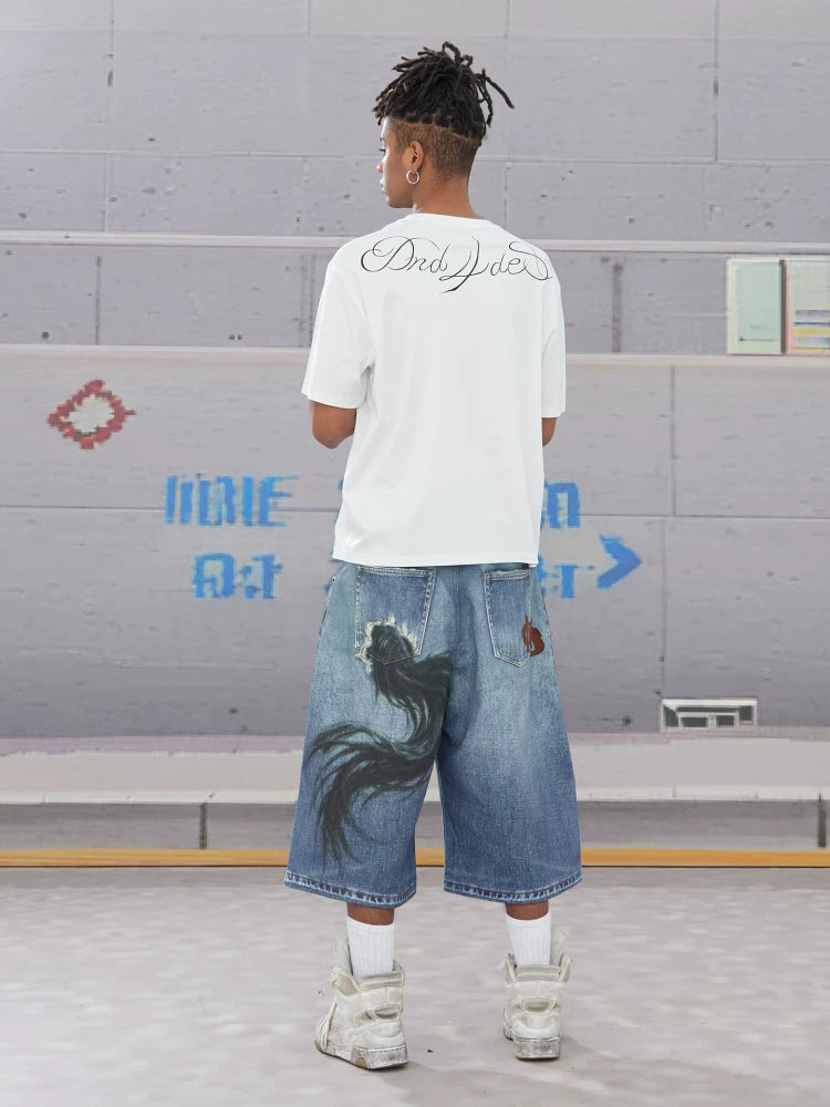 DND4DES Vintage Ice Mercerized Crew Neck Tee