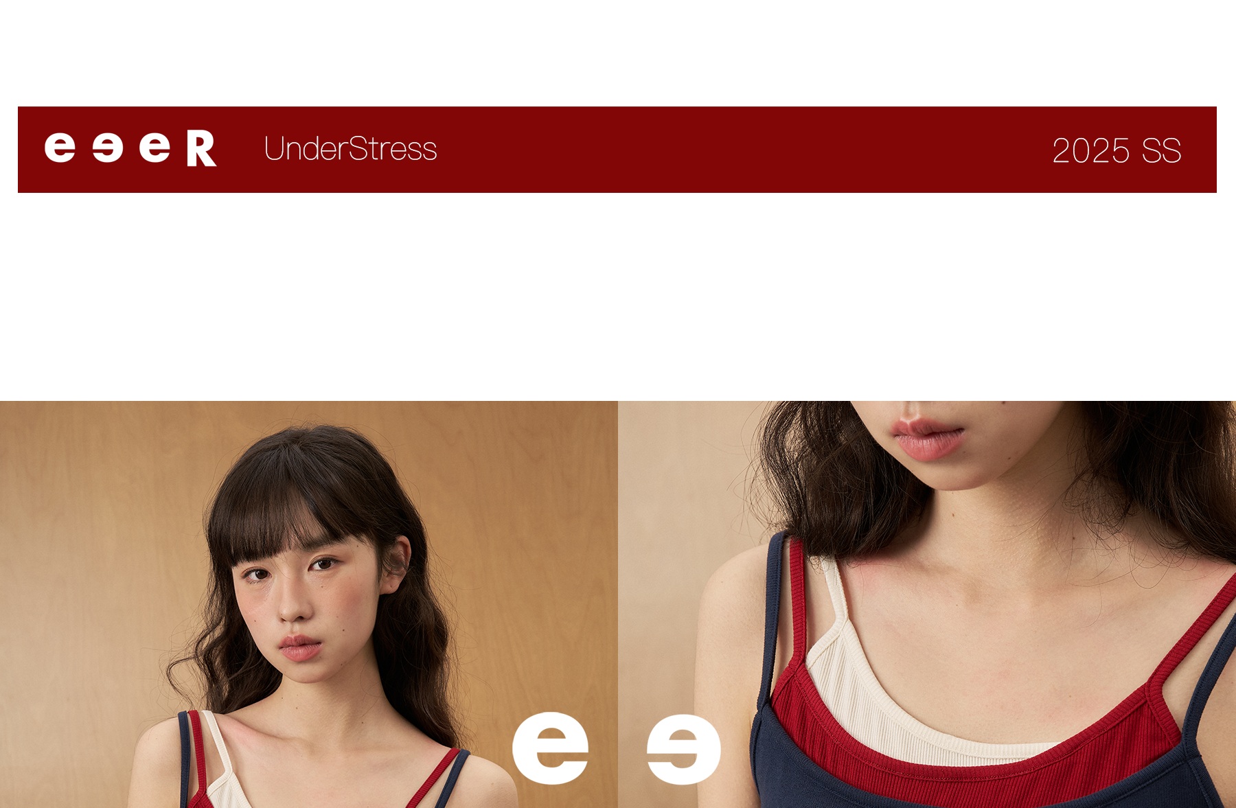 UnderStress Fake Three-piece Knitted Sling Vest