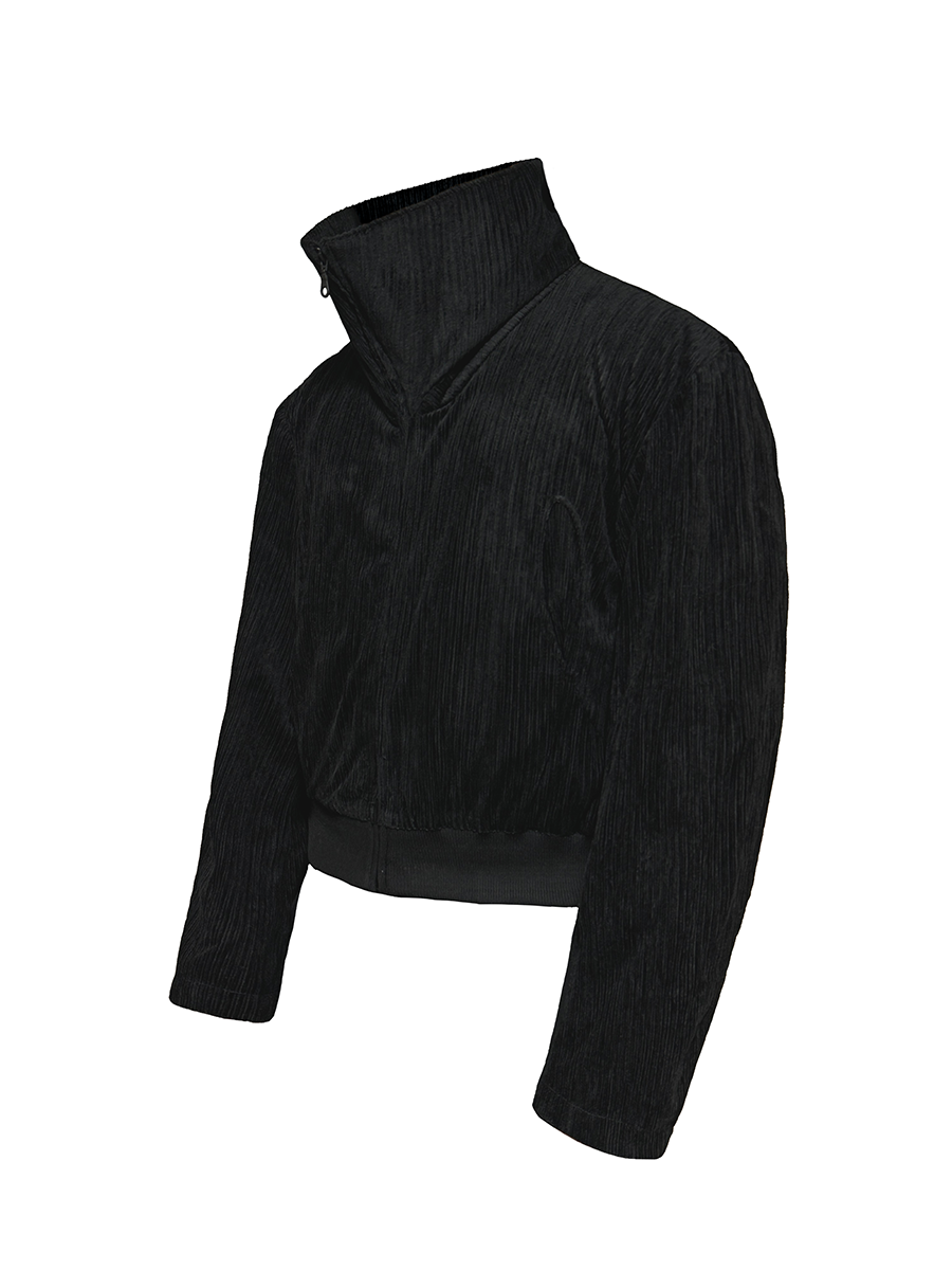 JCAESAR Pit Strip Corduroy Lapel Jacket