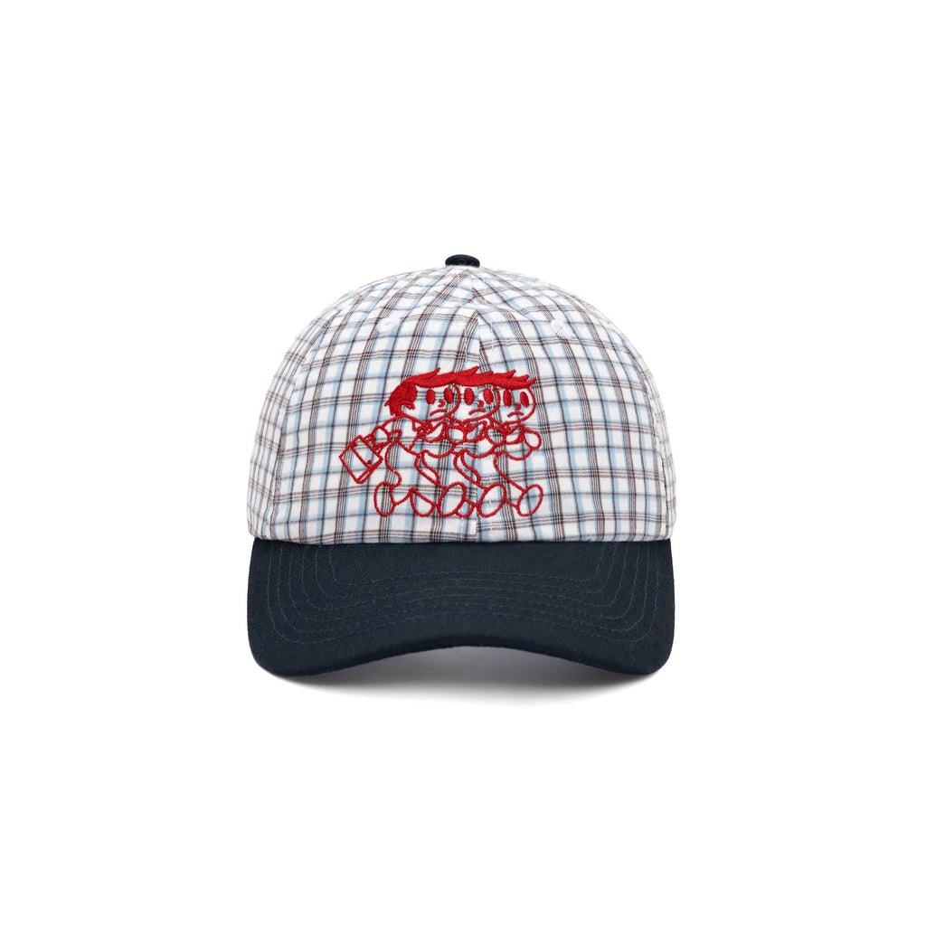 BENT IDEA Plaid Baseball Cap