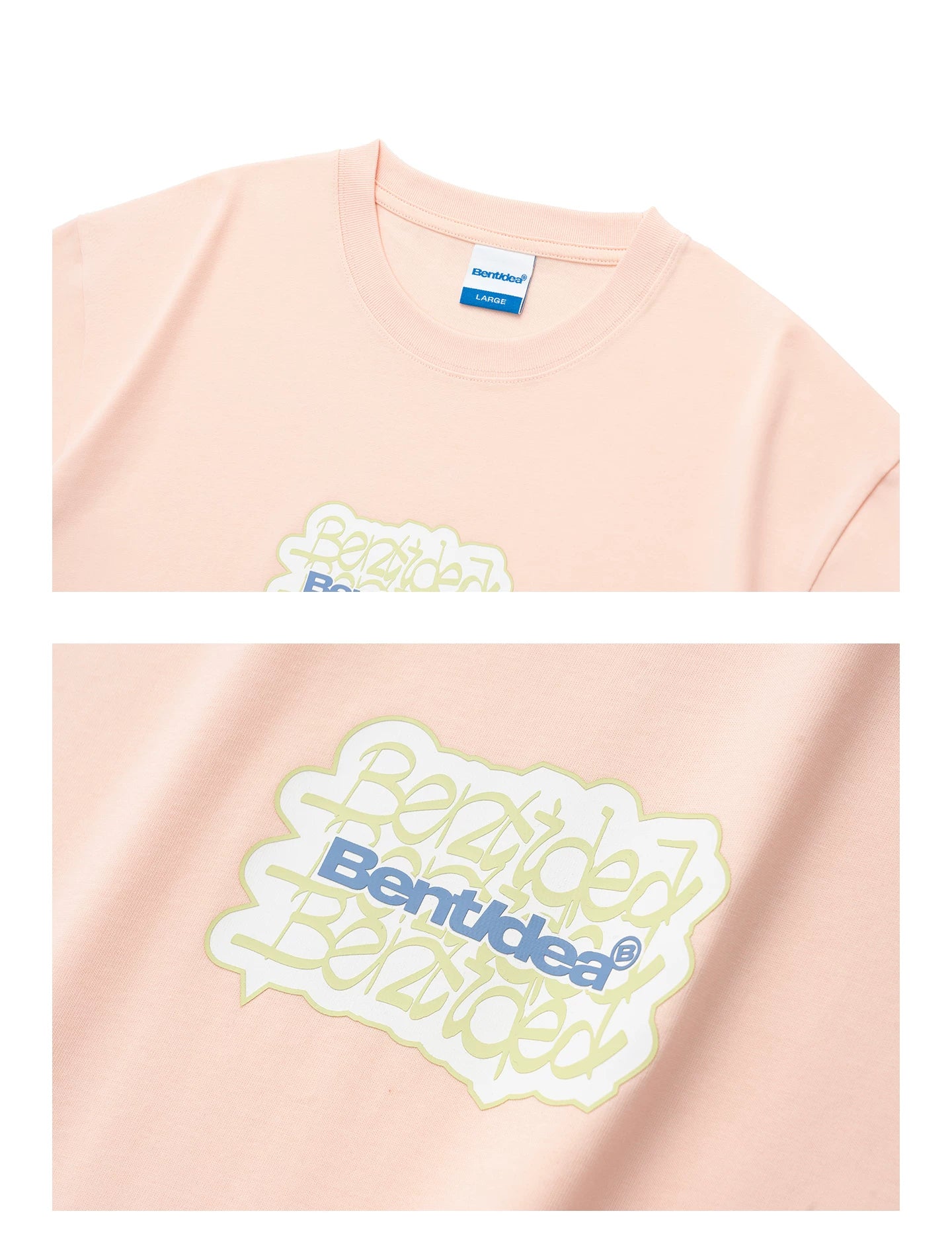 BENT IDEA Logo Casual Versatile Tee