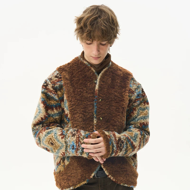 CNEW Spliced Wool Thermal Jacket