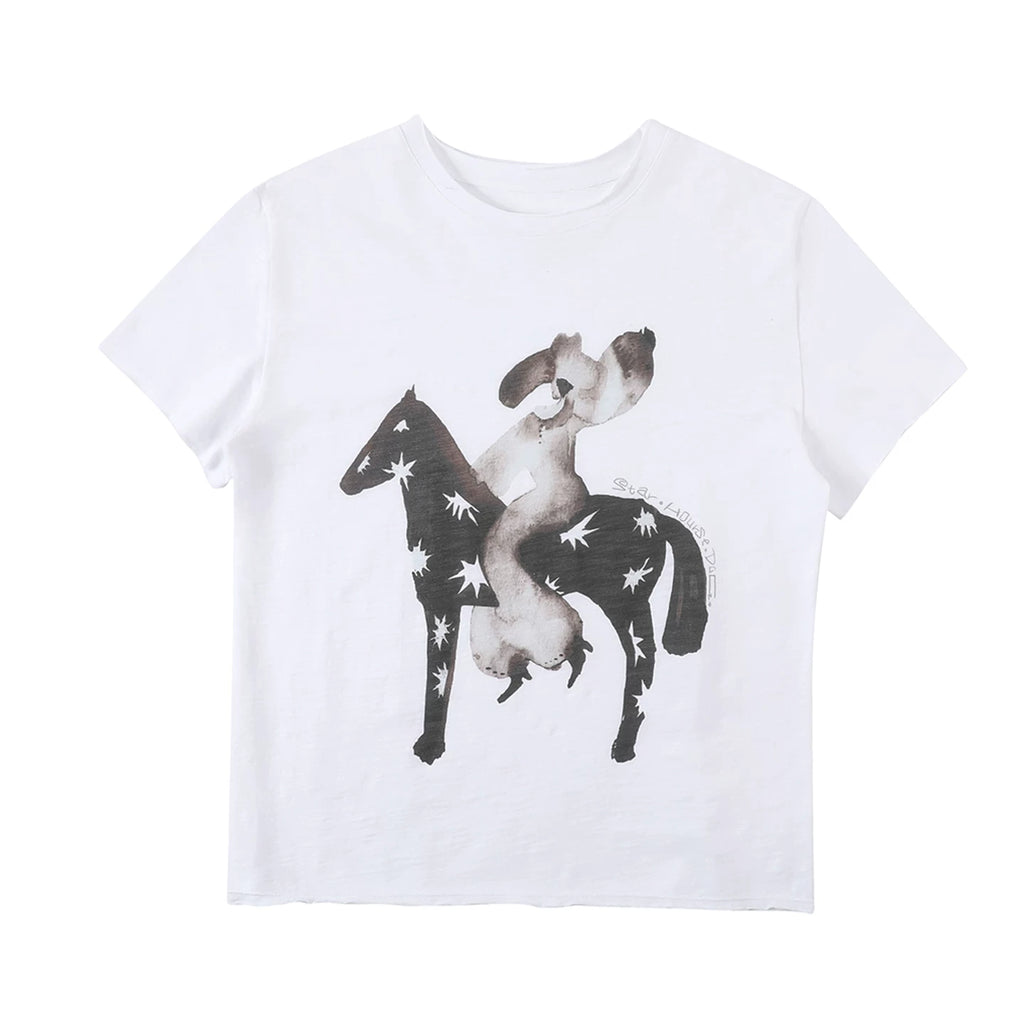 TREclub Retro Short Casual Versatile Tee