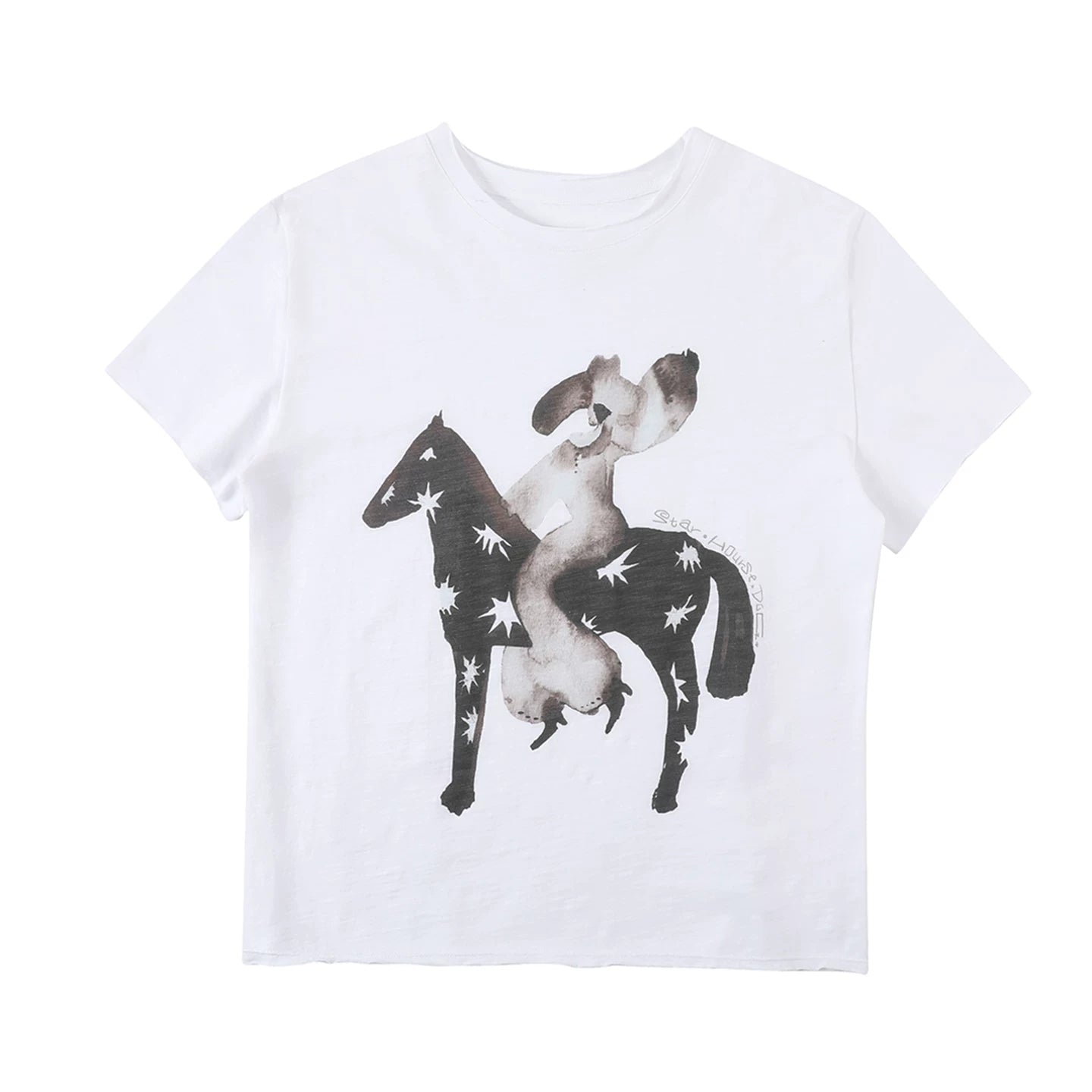 TREclub Retro Short Casual Versatile Tee