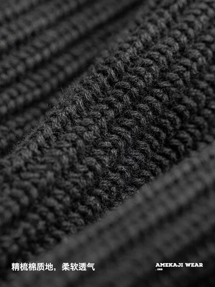 Madden Black Mask Knitted Windproof Hat