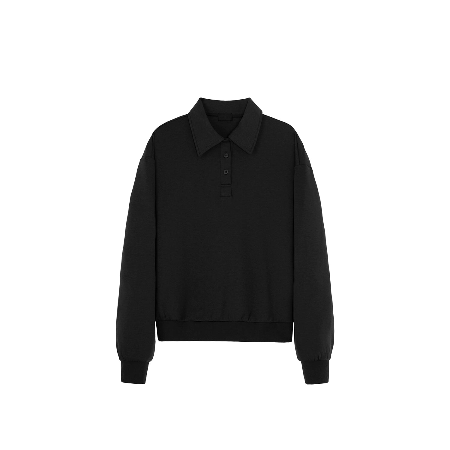 PLUS NO LOGO Wear-resistant Silky Casual Sweater