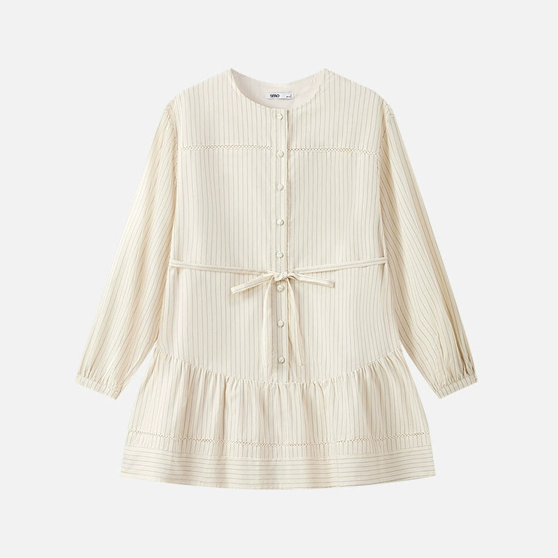 SPAO Korean Style Ladies French Temperament Commuter Dress SPOWF23G70