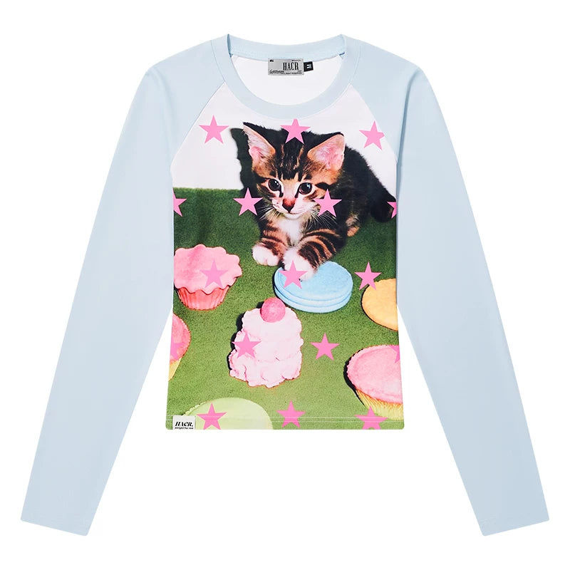 HACR Full Star Film Print T-shirt