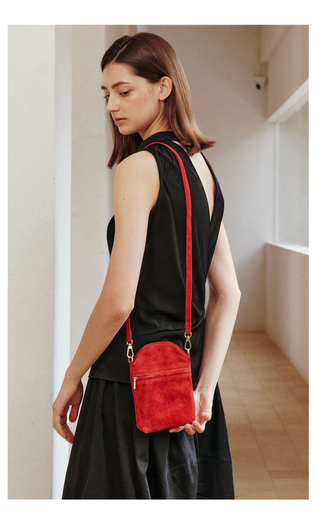 Avalea Retro Messenger Bag Mini Bag