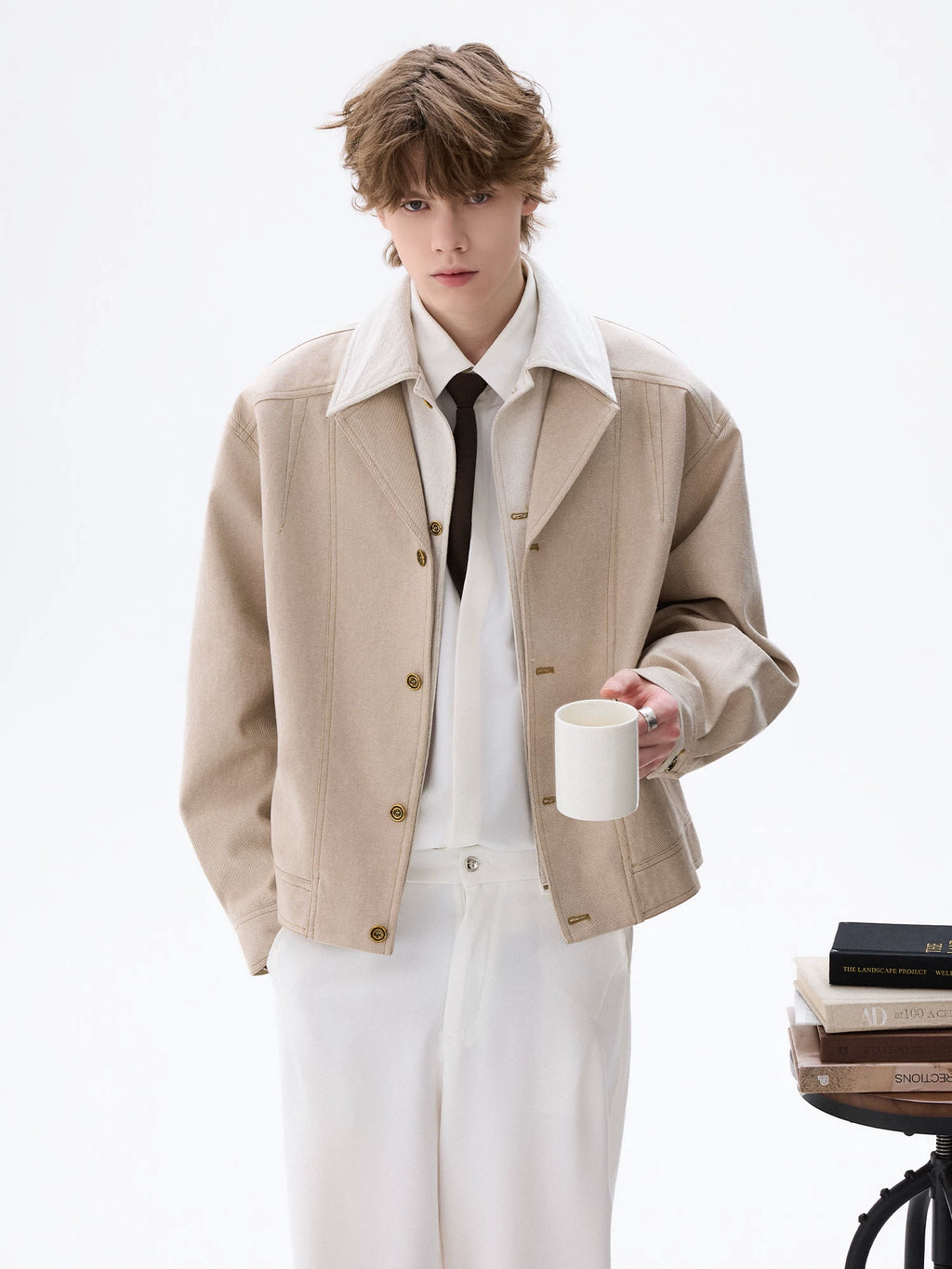 CHOR Two-tone Denim Premium Jacket