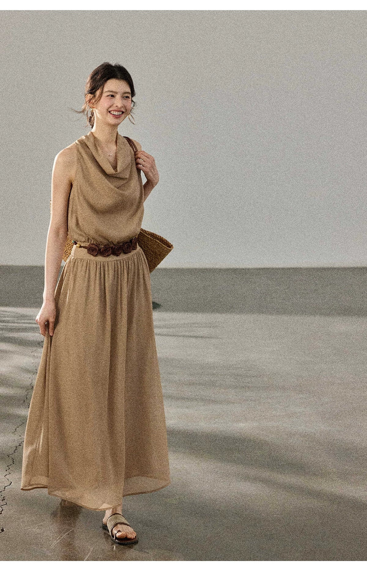 TYANG Neck Temperament Gentle Dress