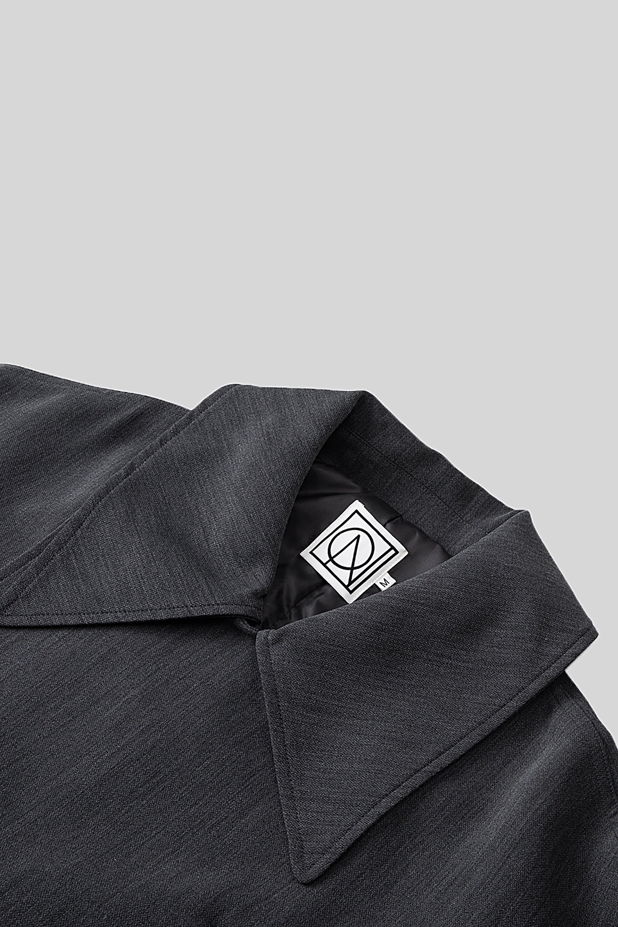 COLN Large Lapel Waist Loose Medium and Long Trench Coat