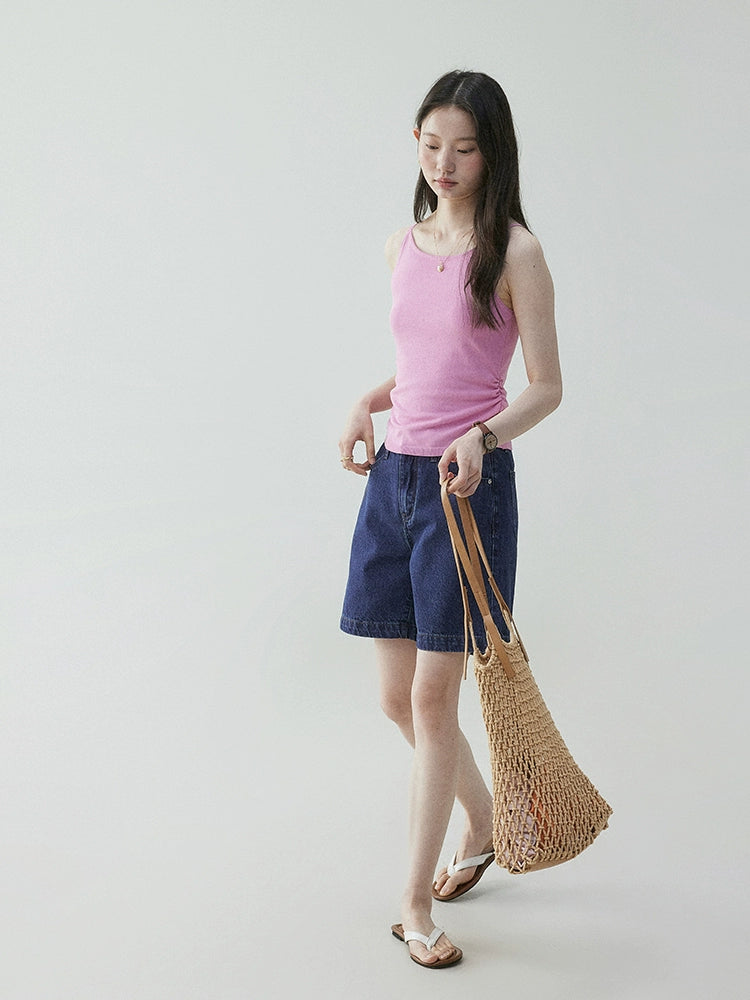 VOOE Slim Knitted Sling Vest
