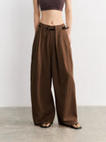 LINY LIBERTY Loose Pleated Slacks