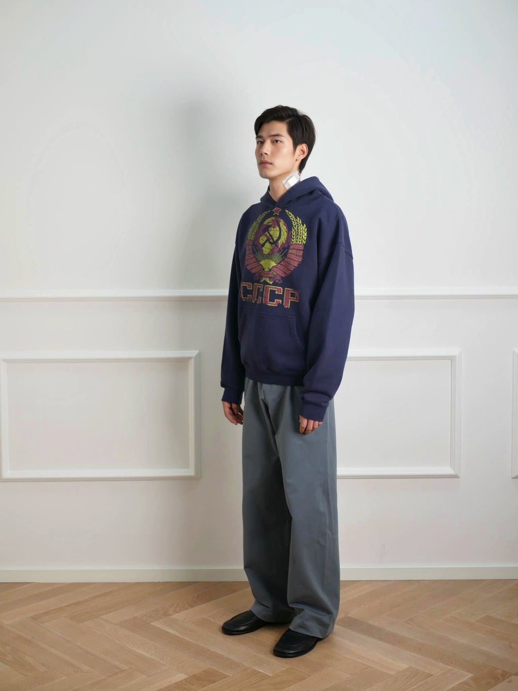 NO LOGO Short Casual Versatile Sweater