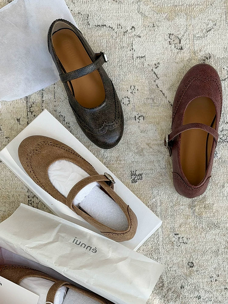 Ennui Vintage Pumps Flat Shoes