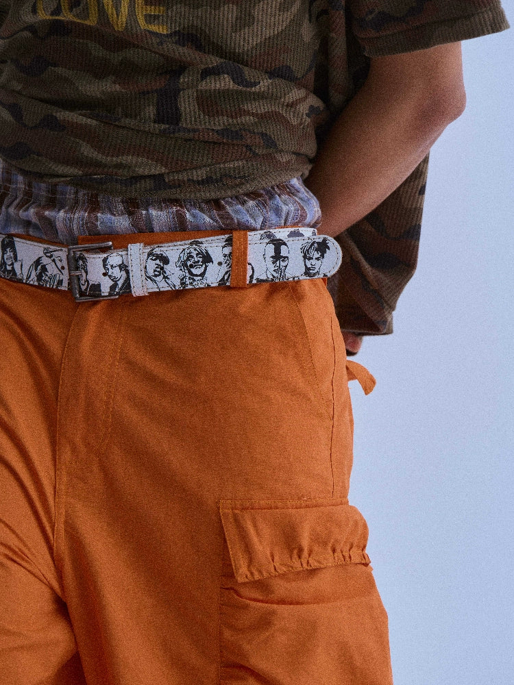 LIBERAFIT Portrait Hand-painted, Genuine Leather Leather Belt