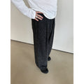 Anniehall Loose Anti-Wrinkle Drape Trousers