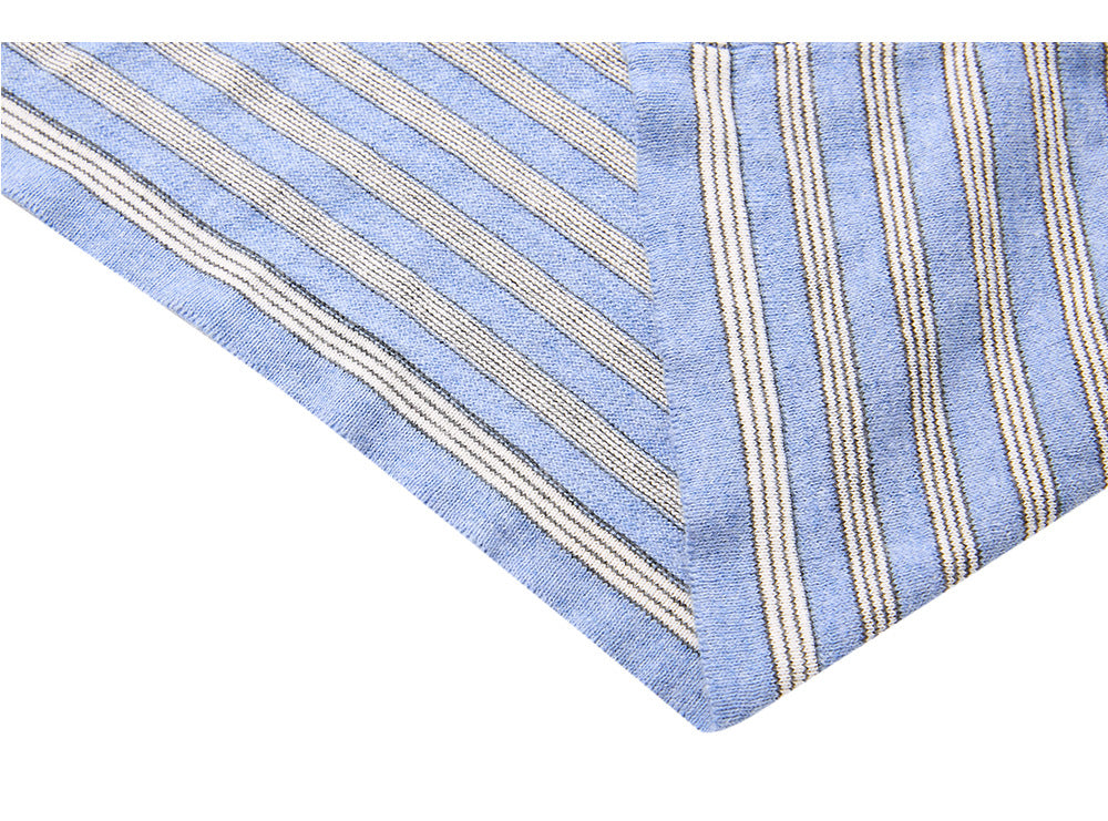 EME Striped Retro Versatile Casual Knitted Sweater