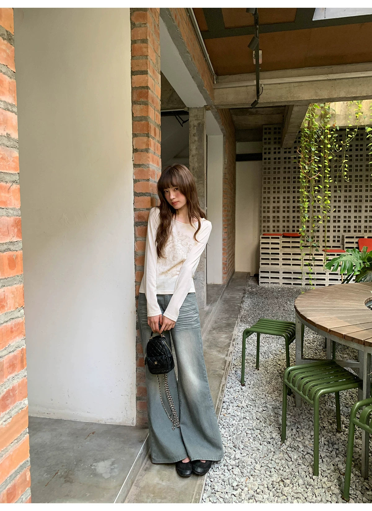 KANO Vintage Straight Pull Jeans