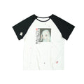 TRECLUB Sleeve Sequins Heat Printing Tee