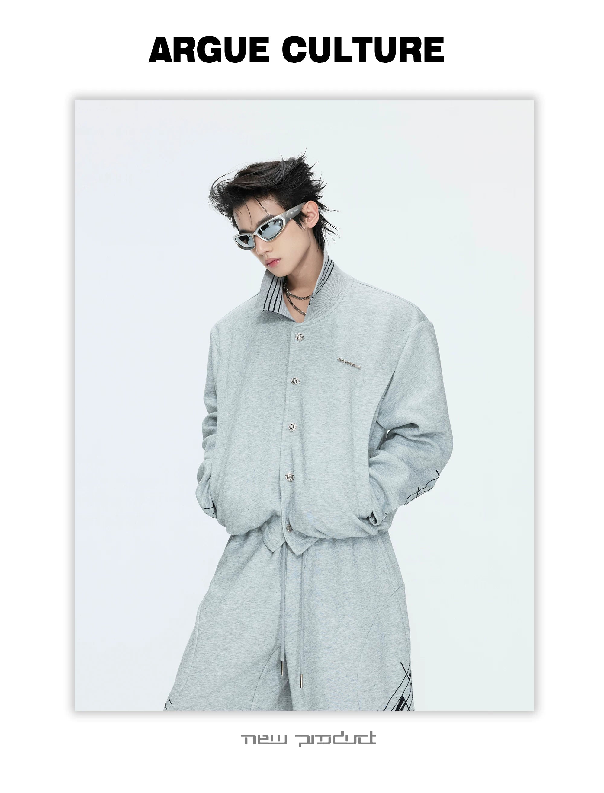 ArguECulturE Embroidered Music Note Sweater Set
