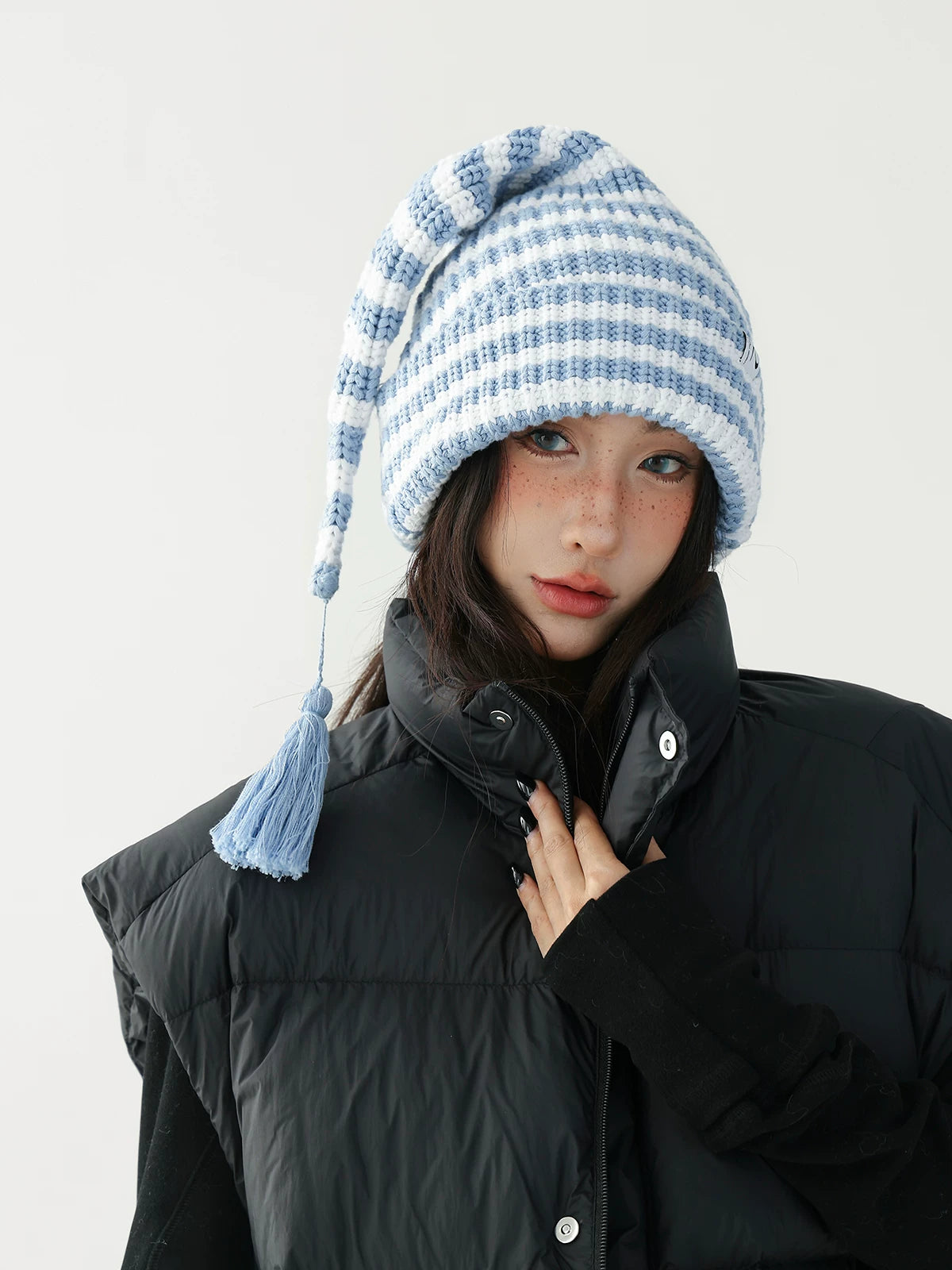 AceStudios Fun Side Label Wool Knitted Cap