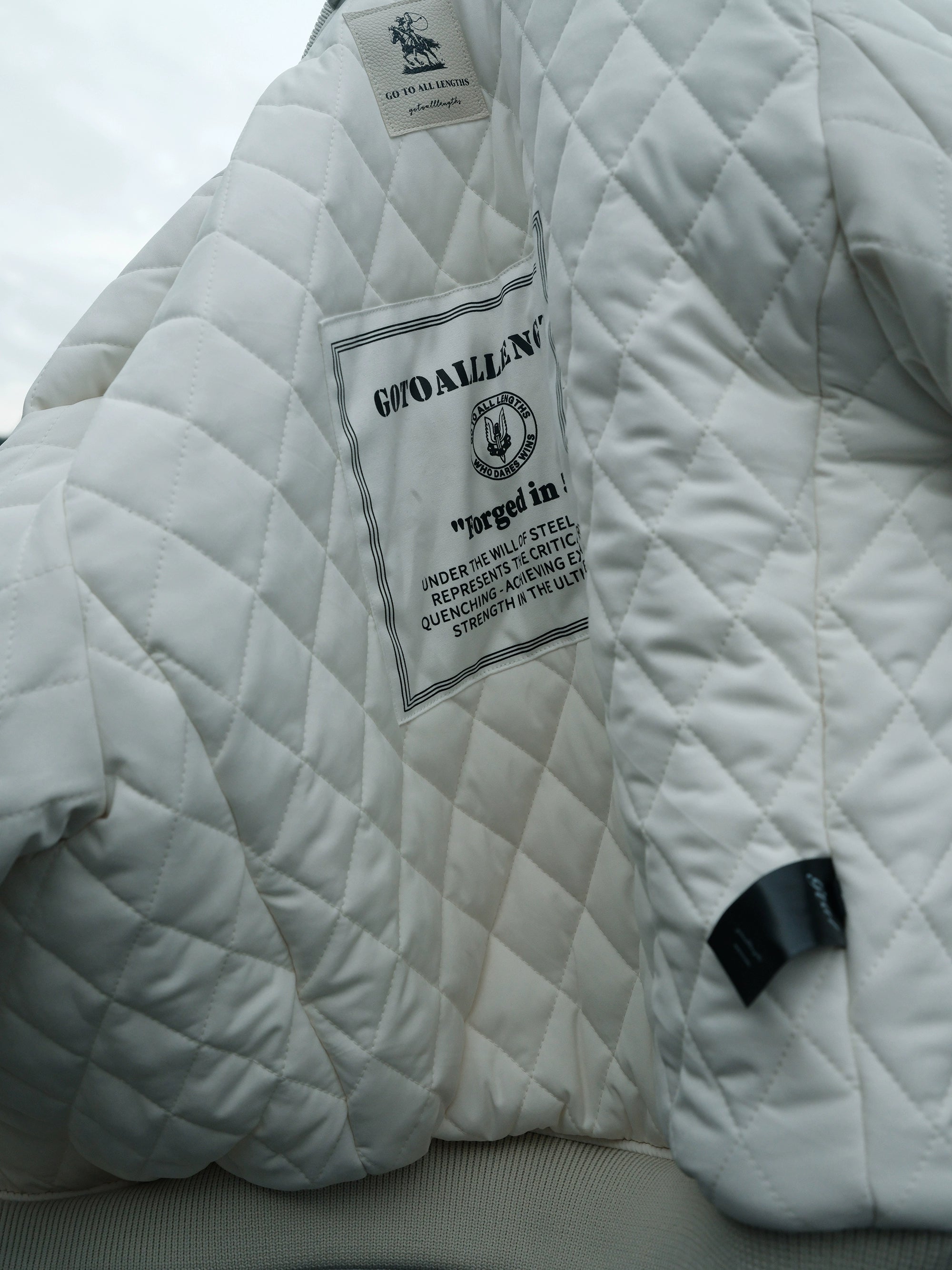 GTAL Stand-up Collar Thermal Printed Jacket