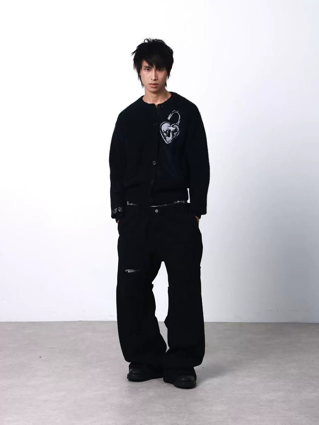 DETW Rough-knit Premium Sweater Cardigan