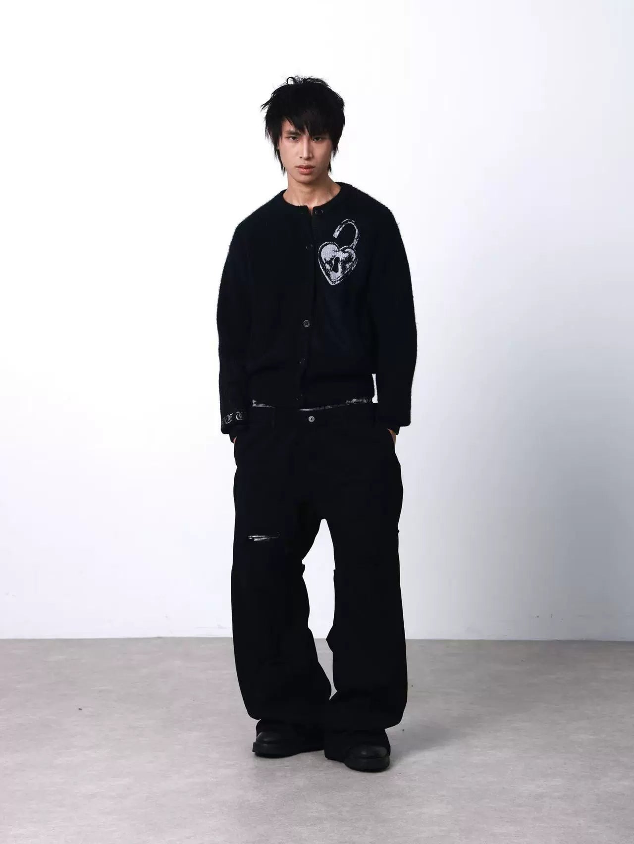 DETW Rough-knit Premium Sweater Cardigan