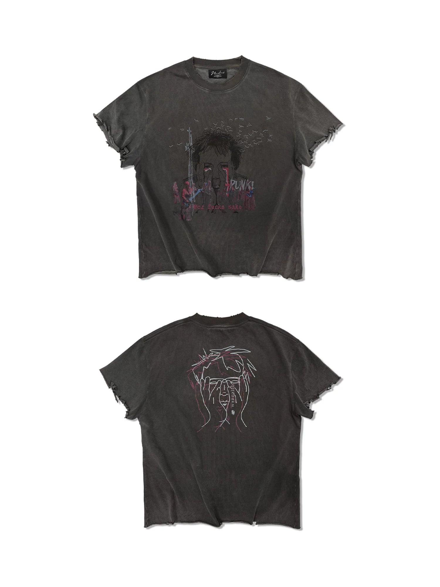 WANNA LAB Old Casual Loose Tee