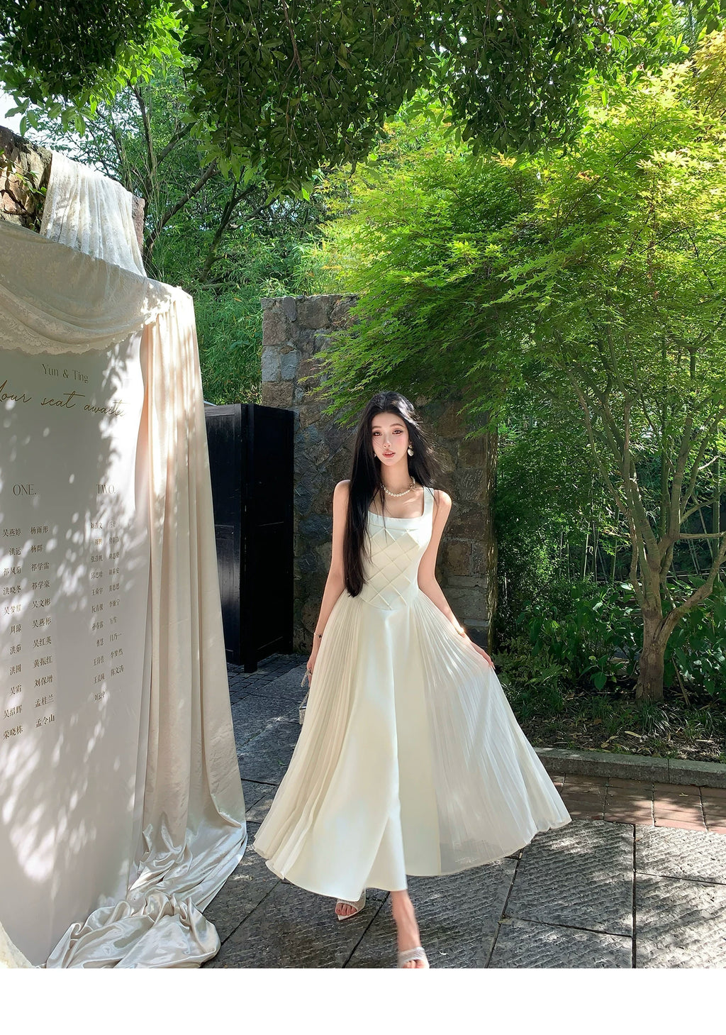 Barb Chill Sleeveless Skirt Long Skirt