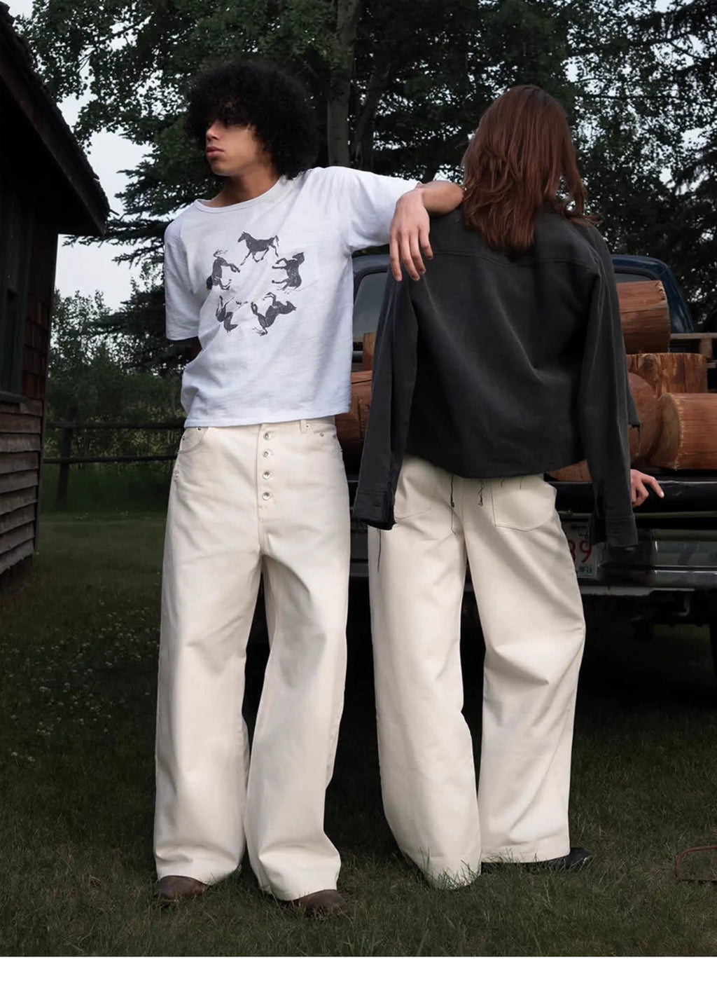 FTS Casual Shoulder Sleeve Printed Tee