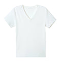 XUJING Simple V-neck Slim and Thin Tee