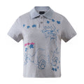 MADWITCH Vintage Graffiti Print Front Shoulder Tee