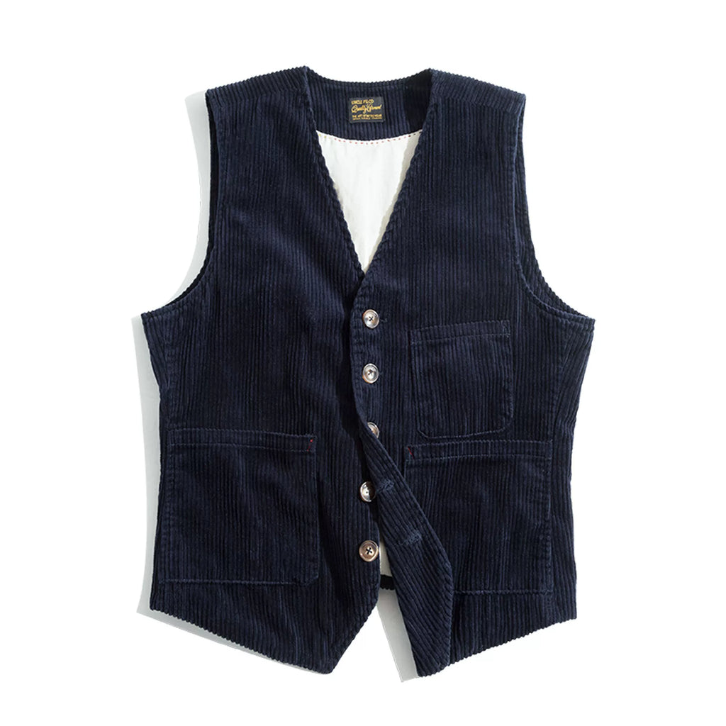 Madden retro hunting corduroy vest