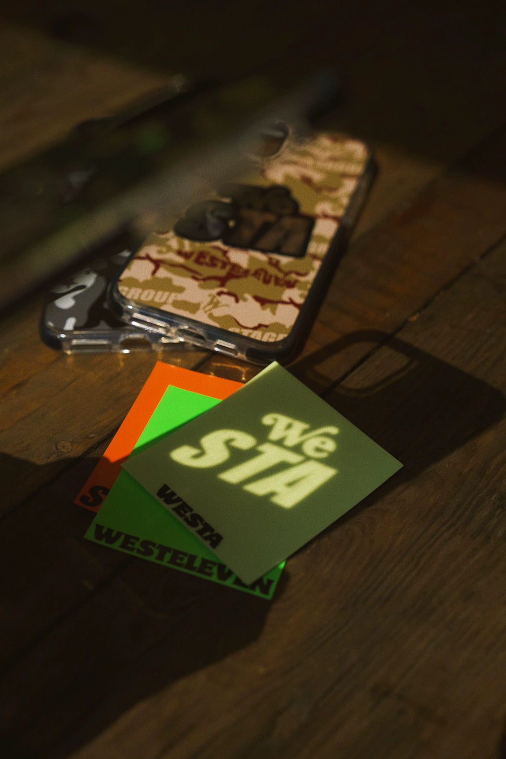 WESTELEVEN Camouflage Luminous IPhone Case
