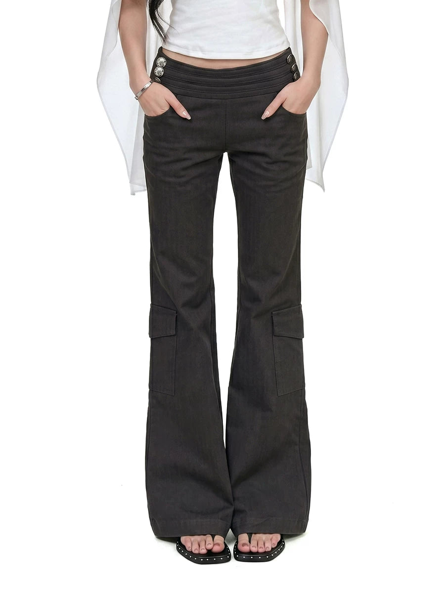 WITHMIN Straight-leg Micro-pull Jeans
