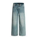 11KN Retro Loose Casual Three-dimensional Jeans