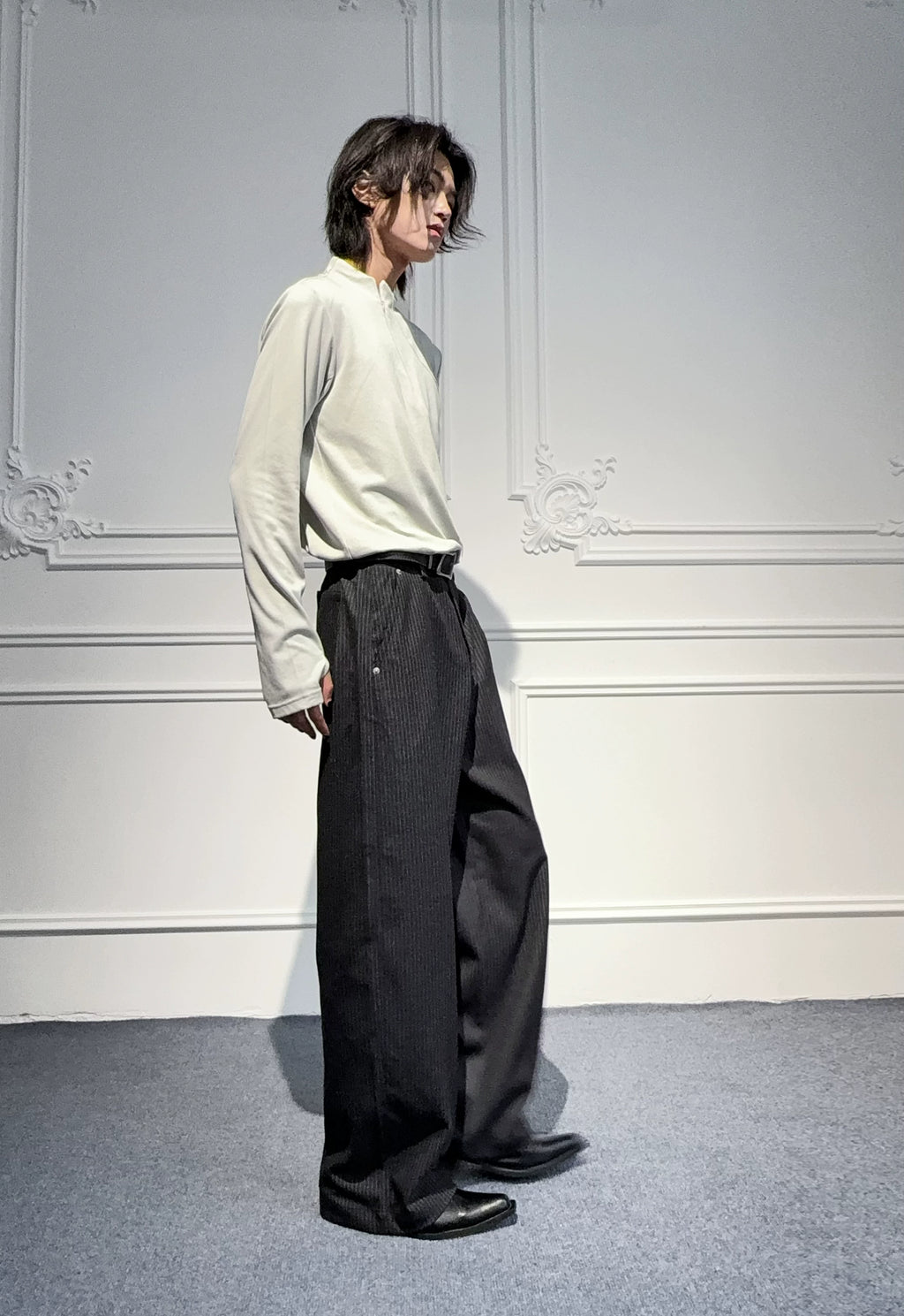 SOUTHFISH Semi-turtleneck Skin-friendly Soft Waxy Long Sleeves