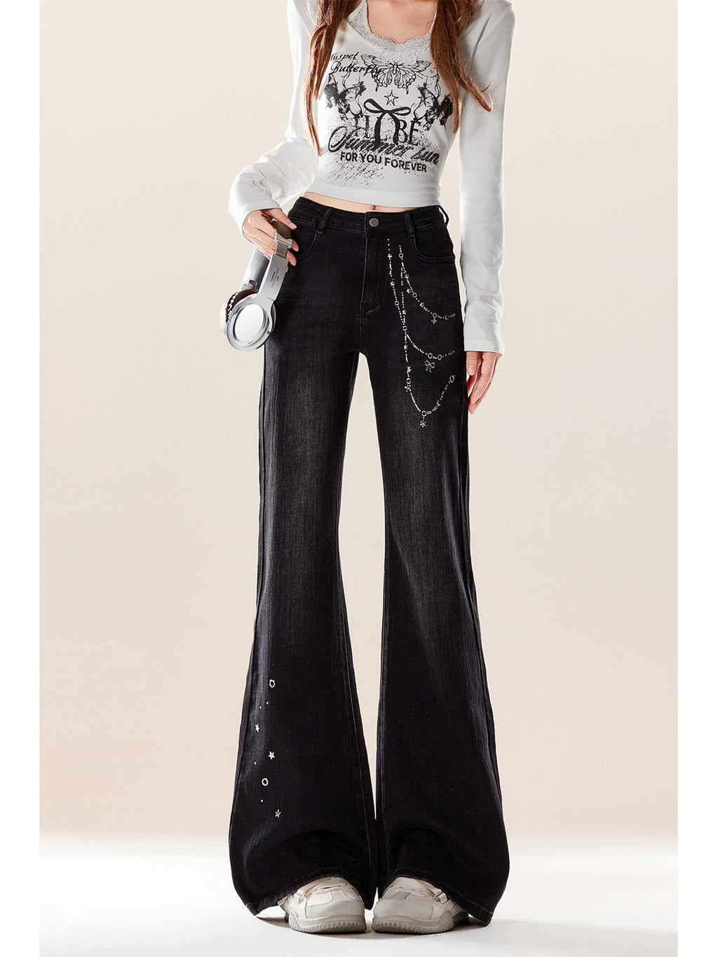 Zrsee High Waist Slim Jeans