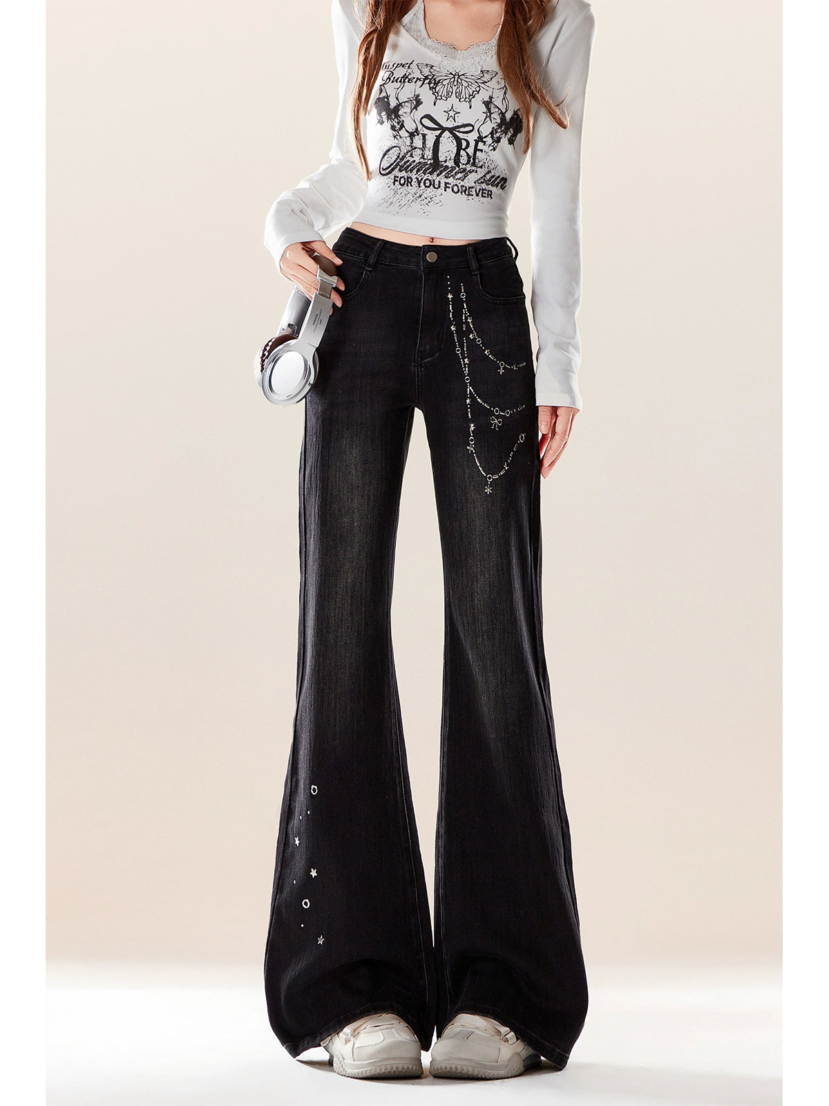 Zrsee High Waist Slim Jeans