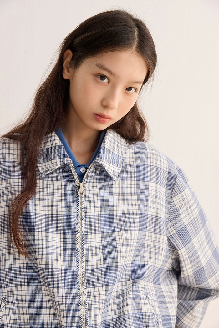 CARPEM Short Plaid Jacket