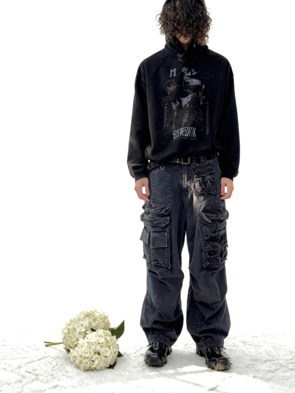 VOWPROGRESS Do Old Damage Hooded Sweater