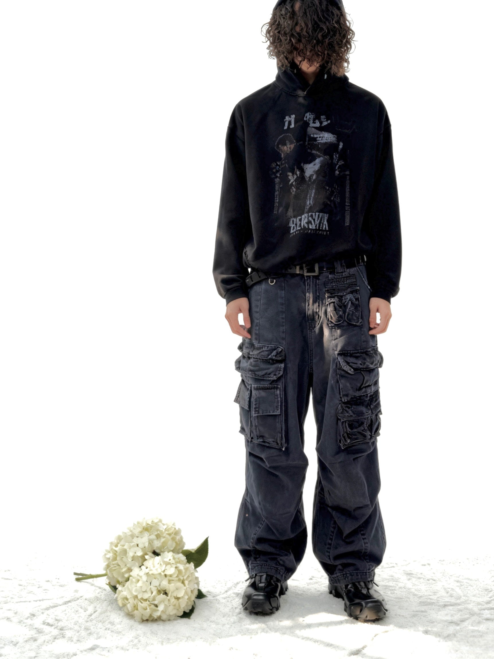 VOWPROGRESS Do Old Damage Hooded Sweater